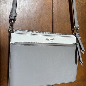 Kate Spade Gray Crossbody Bag